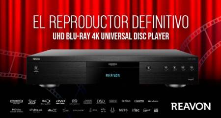 REAVON 4K ULTRA UNIVERSAL DISC PLAYER