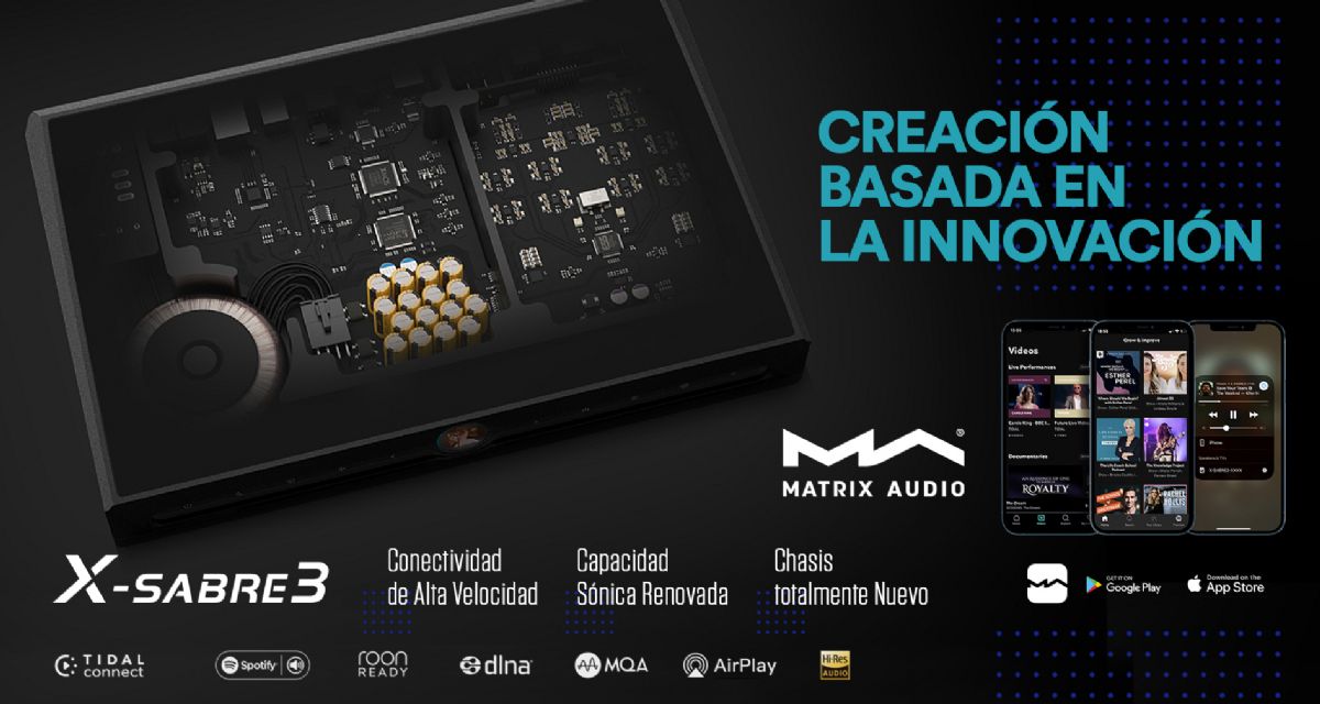 Matrix Audio X-Sabre 3, creación basada en la innovación