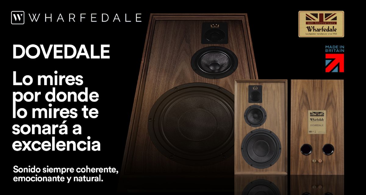 Wharfedale Dovedale, lo mires por donde lo mires te sonará a excelencia
