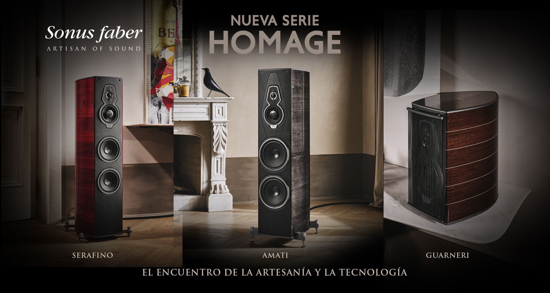SONUS FABER HOMAGE: nueva serie