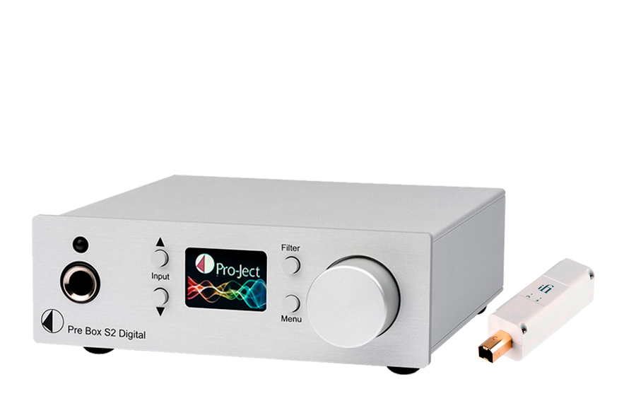 Pro-Ject Pre-Box S2 Digital DAC + iFi iPurifier3 Tipo B - 42548