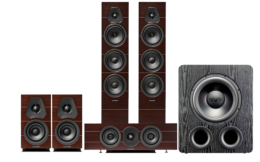 Sonus Faber LUMINA III + LUMINA I + LUMINA CI + PB2000PRO - 43506