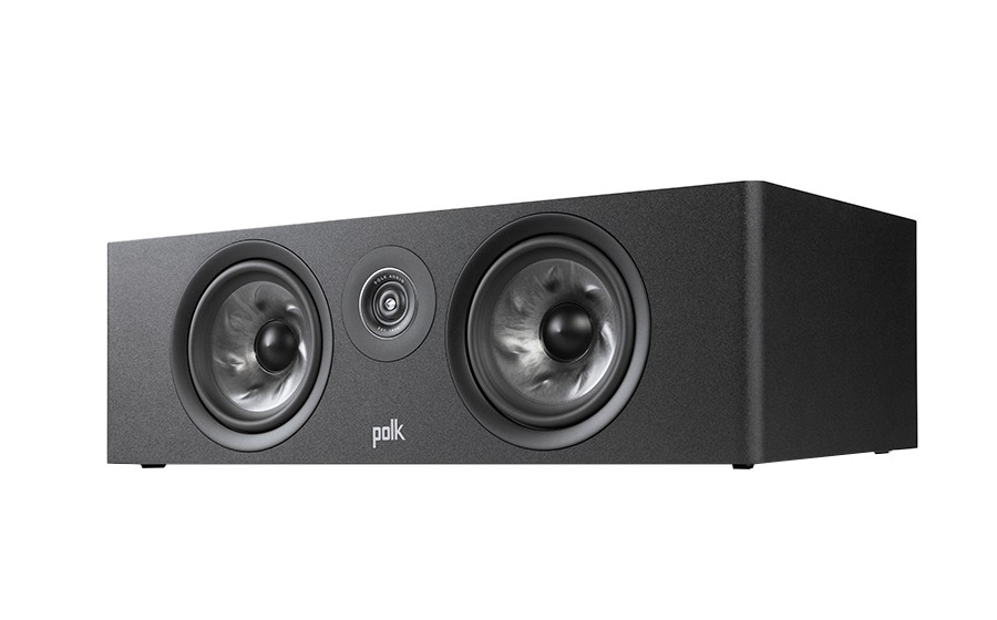 Polk Audio Reserve Series R400 - Altavoz grande de canal central, tweeter  de anillo pináculo de 1 pulgada y woofer dual de cono de turbina de 4