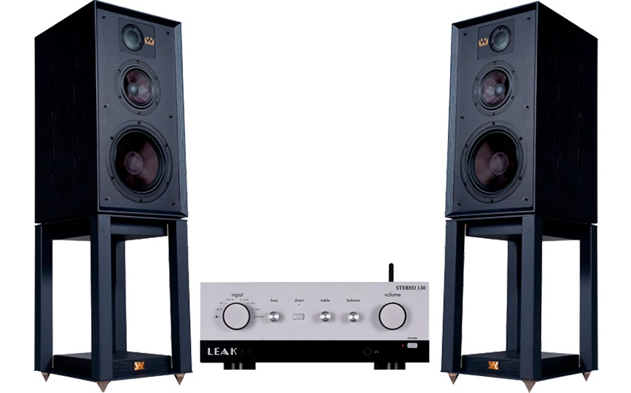 Leak Stereo 130 + Linton + Stands - 44835