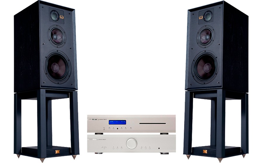Musical Fidelity M2SI + M2SCD + Linton + Stands - 44886