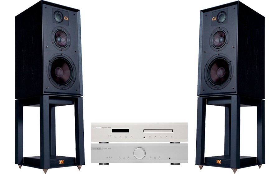 Musical Fidelity M3SI + M3SCD + Linton + Stands - 44897