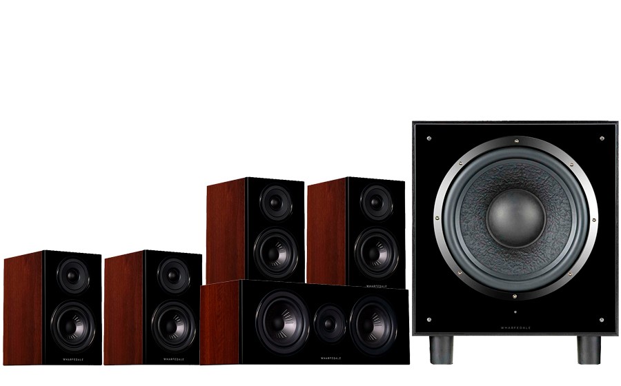 Wharfedale Diamond 12.1 + Diamond 12.c + SW-10 - 44926