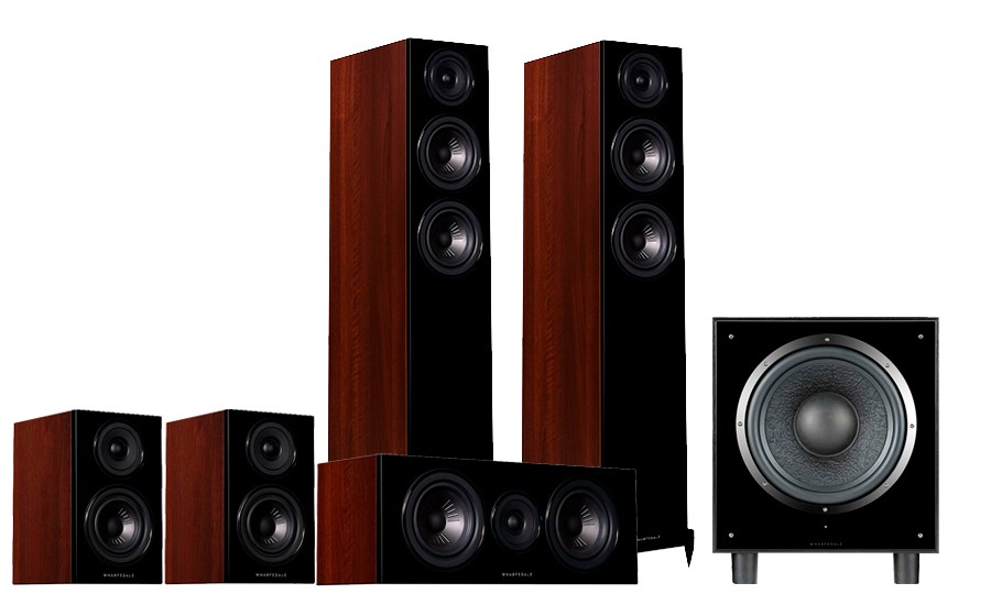 Wharfedale Diamond 12.3 + Diamond 12.1 + Diamond 12.c + SW-10 - 44928