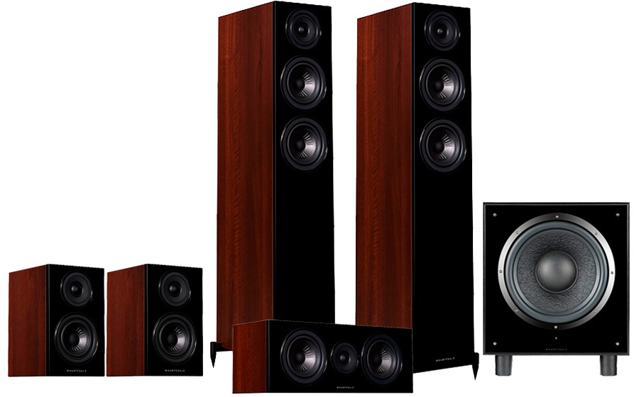Wharfedale Diamond 12.4 + Diamond 12.1 + Diamond 12.c + SW-12 - 44930