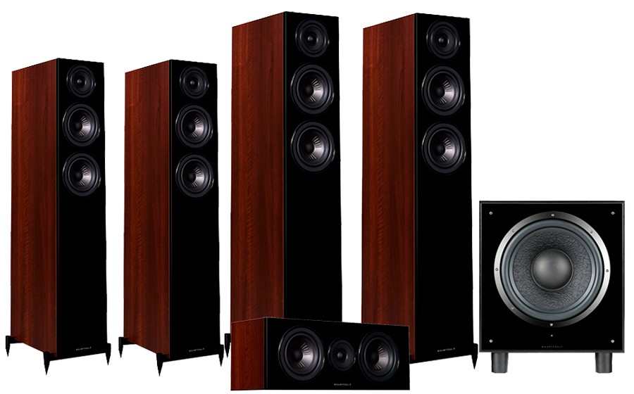 Wharfedale Diamond 12.4 + Diamond 12.3 + Diamond 12.c + SW-12 - 44931