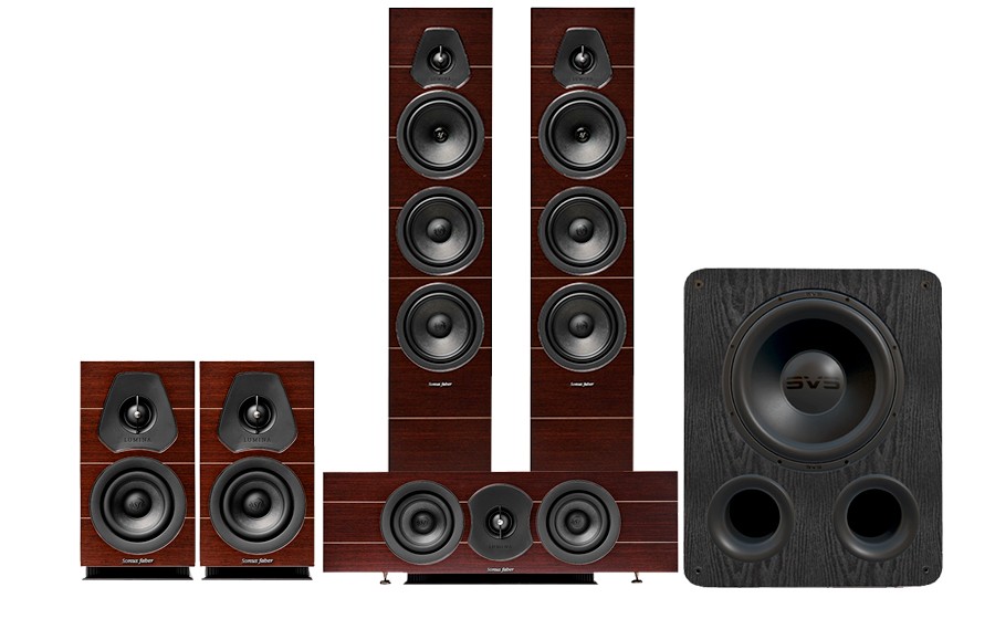 Sonus Faber LUMINA III + LUMINA I + LUMINA CENTER I +PB1000PRO - 45142