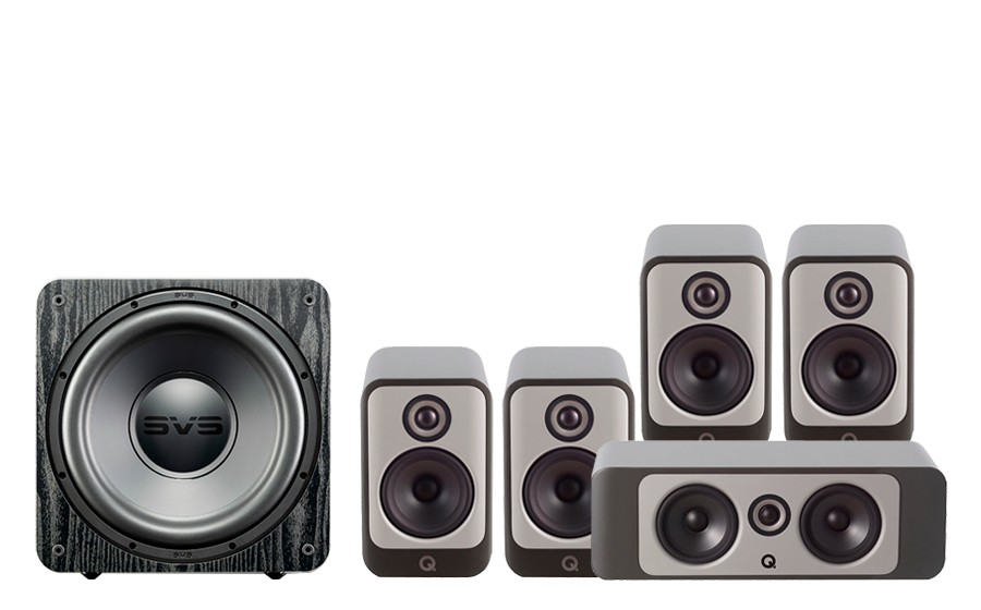 Q Acoustics Concept 30 5.1 Cinema Pack + SB1000 PRO - 46311