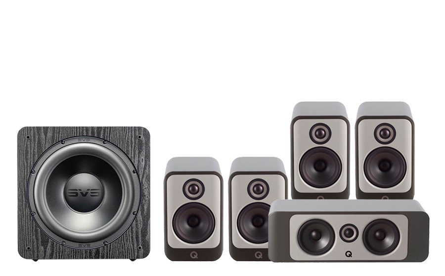 Q Acoustics Concept 30 5.1 Cinema Pack + SB2000 PRO - 46312