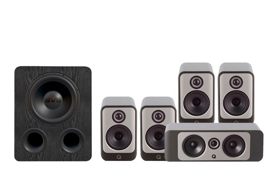 Q Acoustics Concept 30 5.1 Cinema Pack + PB1000 PRO - 46313