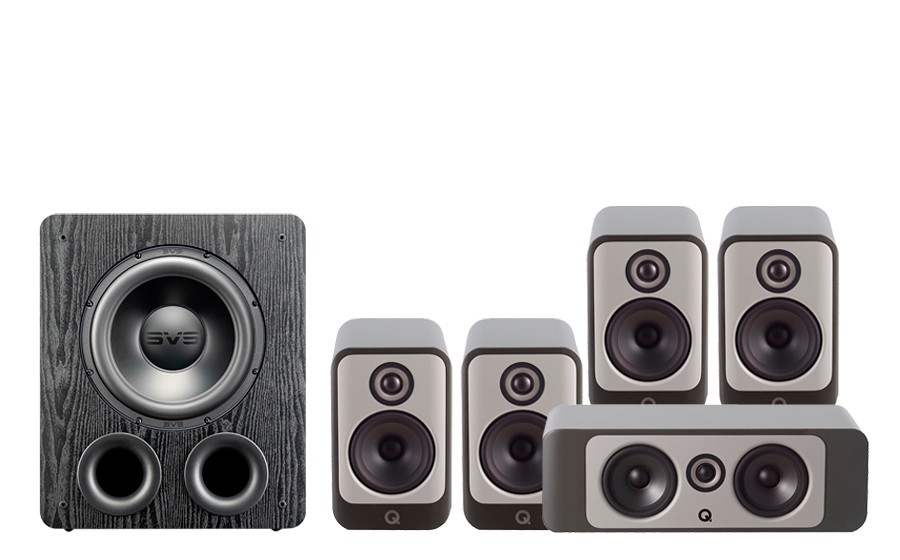 Q Acoustics Concept 30 5.1 Cinema Pack + PB2000 PRO - 46314