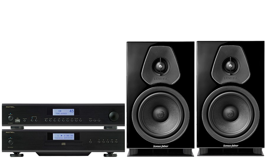Rotel A14MKII + CD14MKII + LUMINA II - 47808