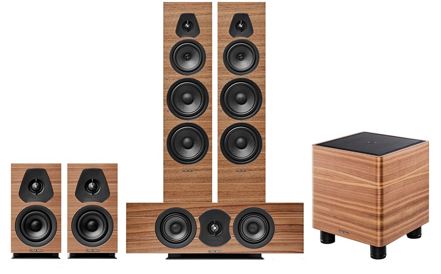Sonus Faber LUMINA V + LUMINA I + CENTER I + Gravis I - 48530