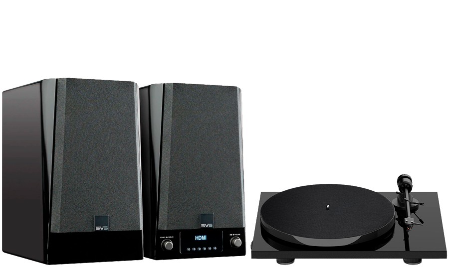 SVS Prime Wireless Pro Powered Speaker + E1 Phono - 48808