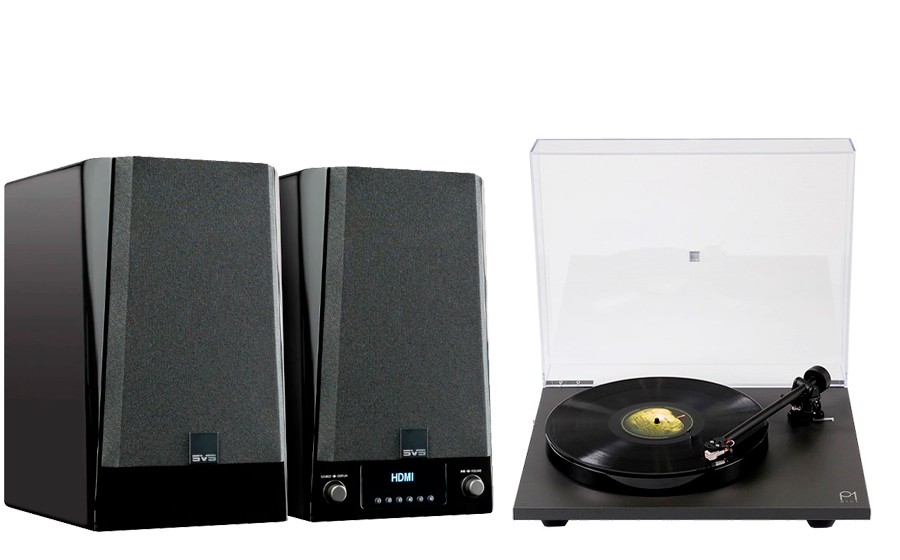 SVS Prime Wireless Pro Powered Speaker + Planar 1 PLUS - 48809