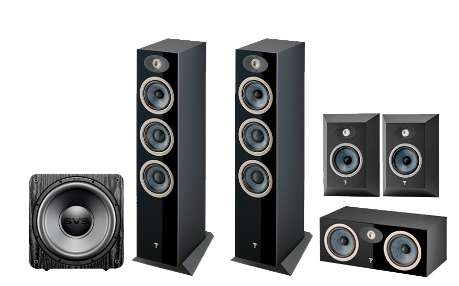 FOCAL THEVA N°2 5.0 Sur + SB-1000 Pro - 49747