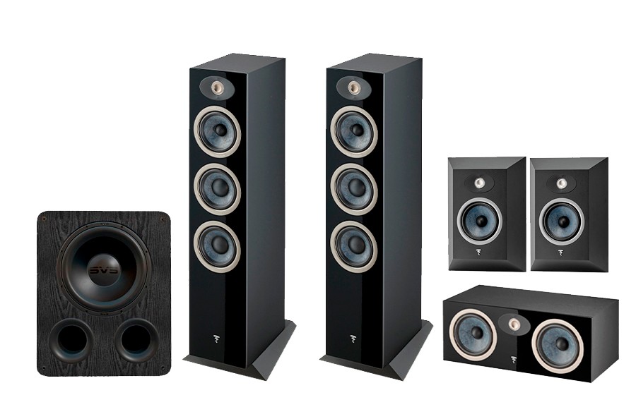 FOCAL THEVA N°2 5.0 Sur + PB-1000 Pro - 49748