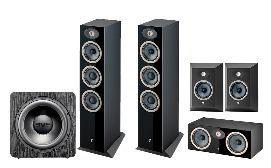 FOCAL THEVA N°2 5.0 Sur + SB-2000 Pro - 49749