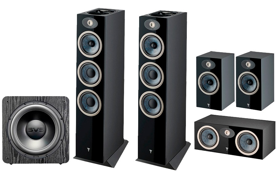 FOCAL THEVA N°3-D 5.0.2 + SB-2000 Pro - 49753