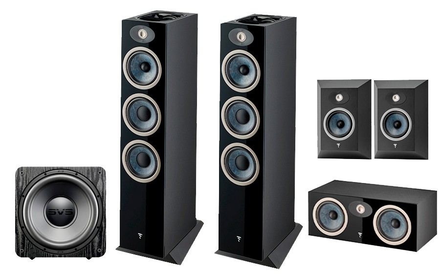 FOCAL THEVA N°3-D 5.0.2 Sur + SB-1000 Pro - 49755