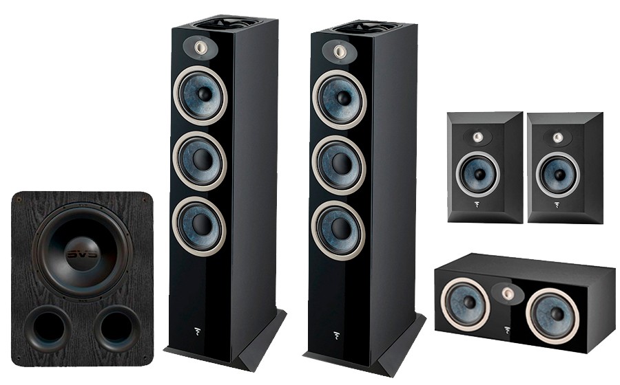FOCAL THEVA N°3-D 5.0.2 Sur + PB-1000 Pro - 49756
