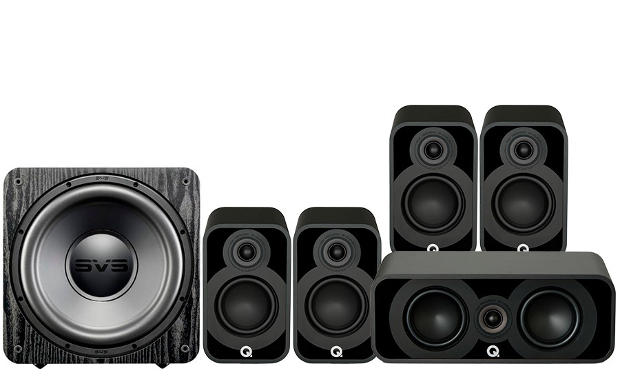 Q Acoustics 5010 + 5010 + 5090 + SB-1000 Pro - 50247
