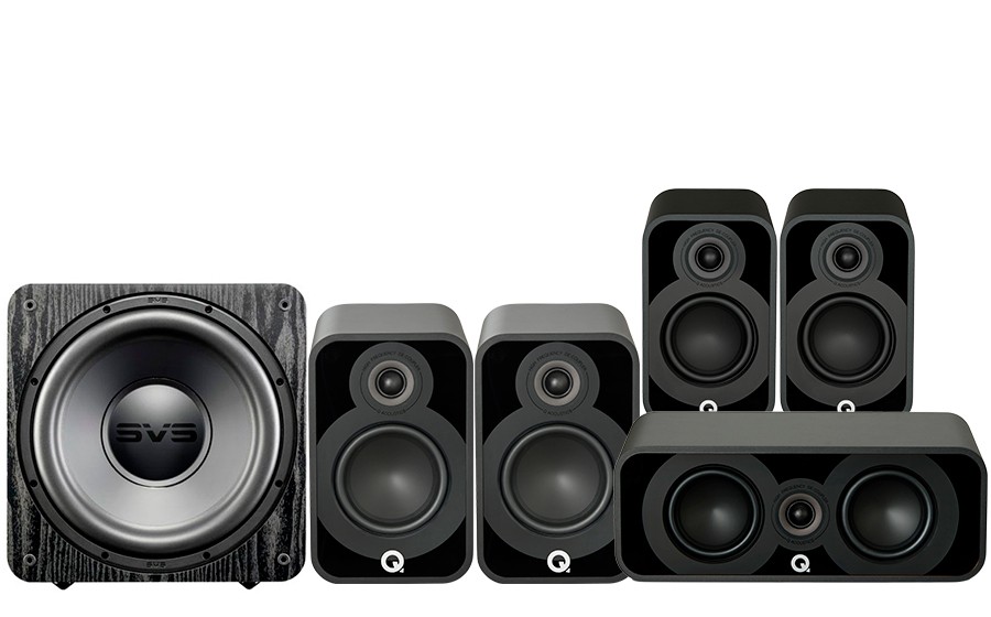 Q Acoustics 5020 + 5010 + 5090 + SB-1000 Pro - 50253