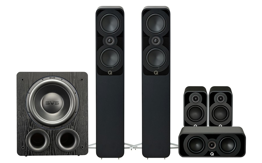 Q Acoustics 5040 + 5010 + 5090 + PB-3000 - 50259