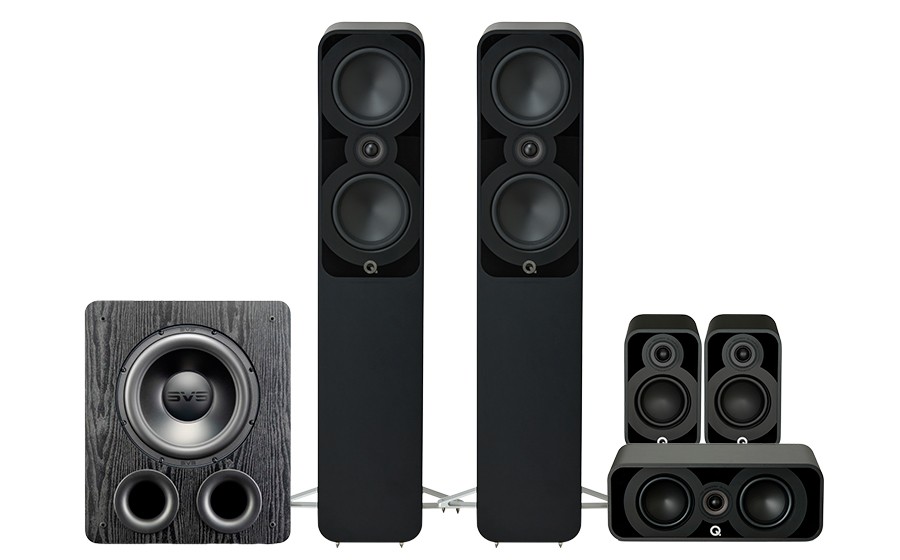 Q Acoustics 5050 + 5010 + 5090 + PB 1000 PRO - 50270