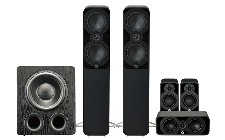 Q Acoustics 5050 + 5010 + 5090 + PB-3000 - 50271