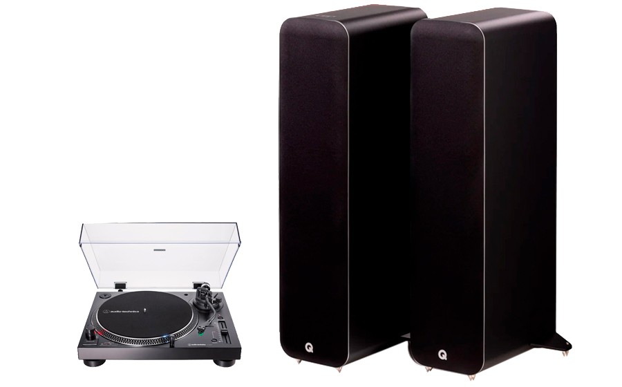 Q Acoustics M40 + AT-LP120XUSB - 51480