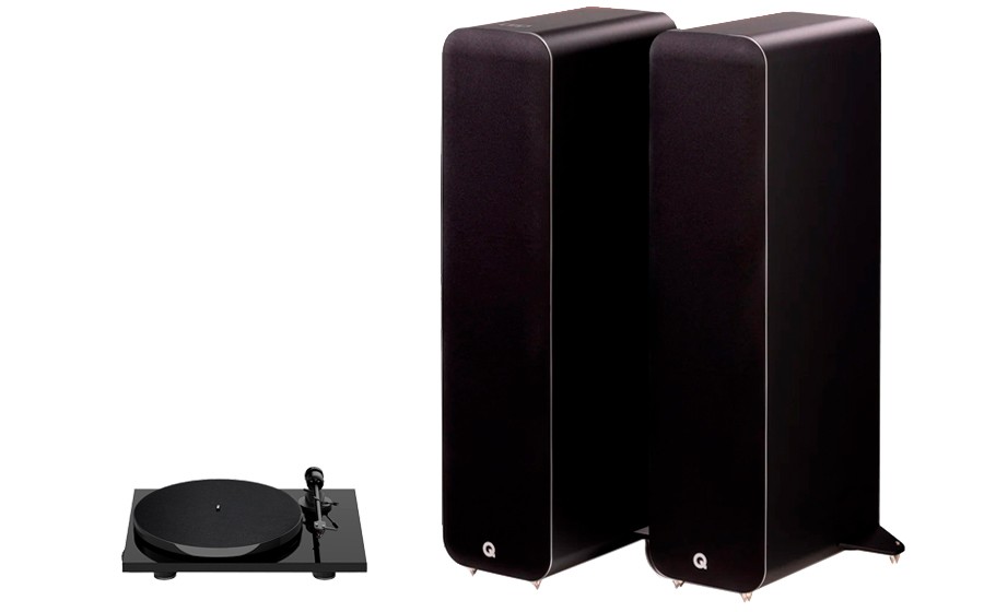 Q Acoustics M40 + E1 Phono - 51485
