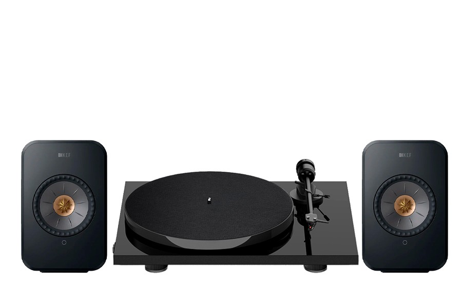 KEF LSX II + E1 Phono - 51763