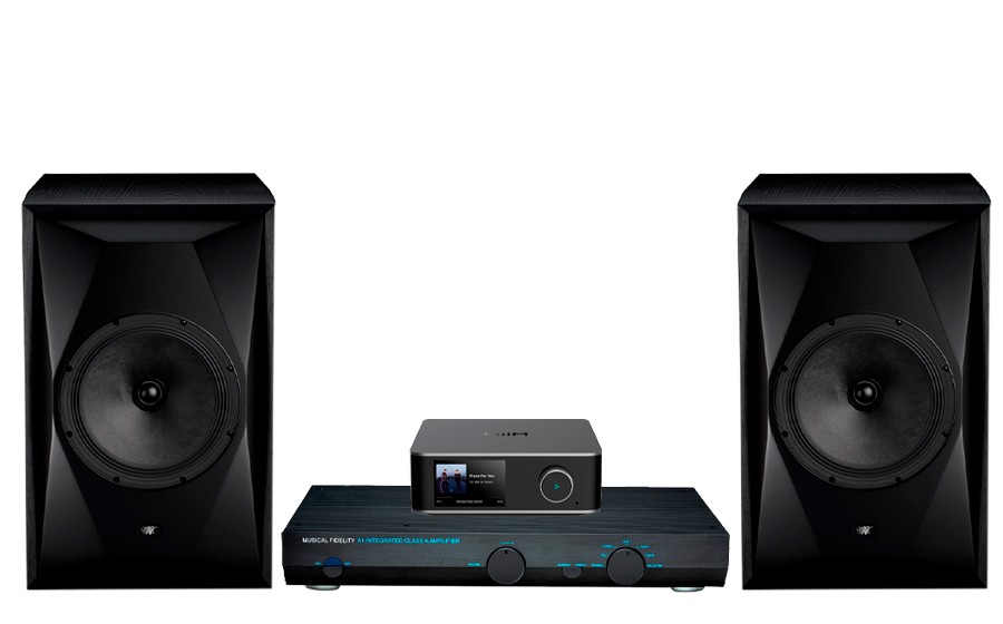Musical Fidelity A1 + SourcePoint 10 + Wiim ULTRA - 52772