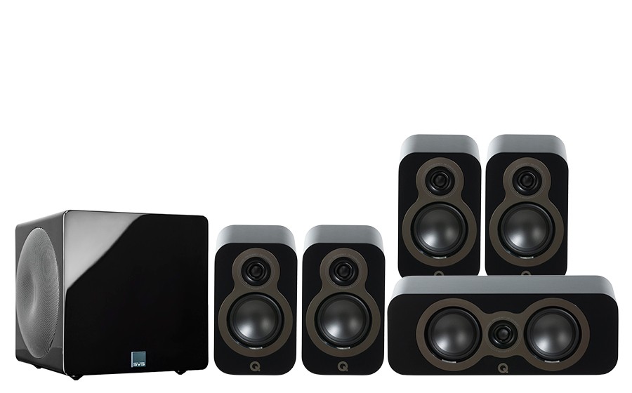 Q Acoustics 3010c + 3010c + 3090c + 3000 Micro - 53112