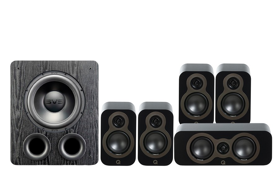 Q Acoustics 3010c + 3010c + 3090c + PB 1000 Pro - 53113