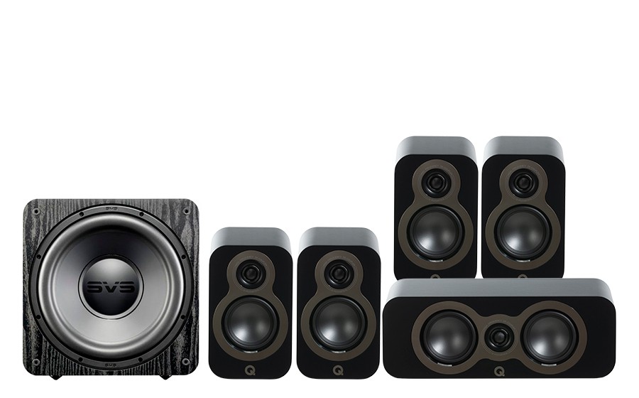 Q Acoustics 3010c + 3010c + 3090c + SB 1000 Pro - 53114
