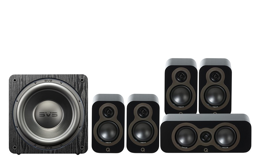 Q Acoustics 3010c + 3010c + 3090c + SB 3000 - 53116