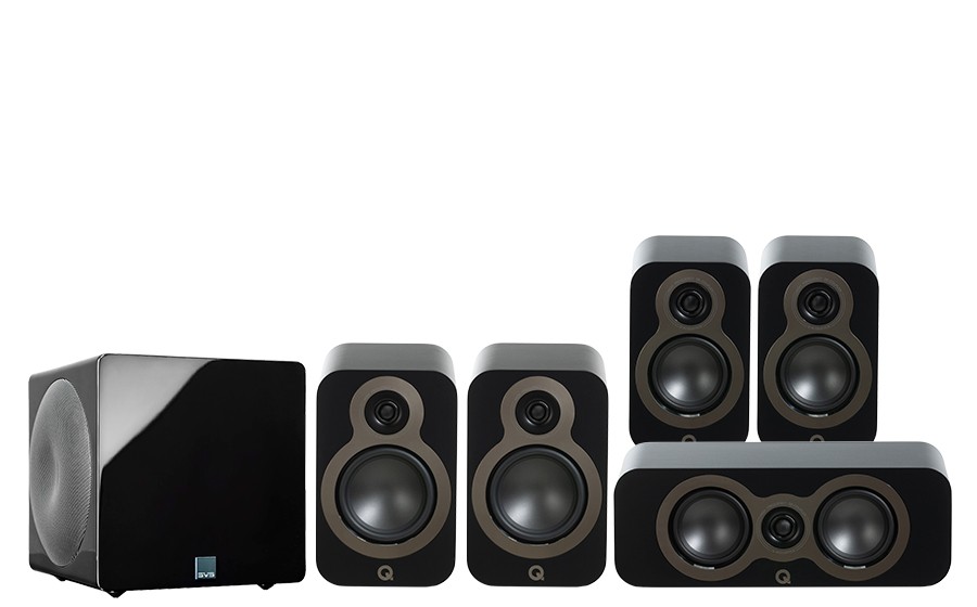 Q Acoustics 3020c + 3010c + 3090c + 3000 Micro - 53118