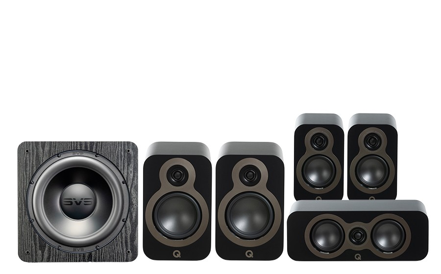 Q Acoustics 3030c + 3010c + 3090c + SB 2000 Pro - 53128