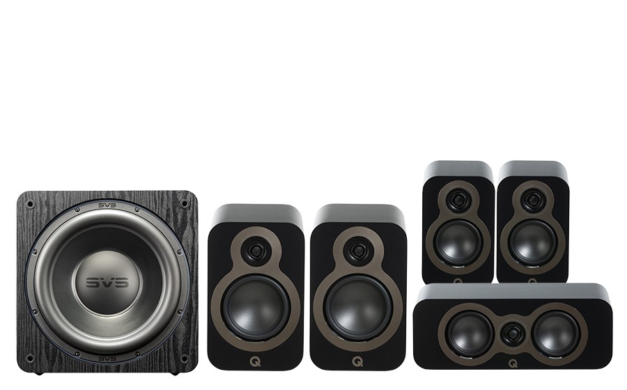 Q Acoustics 3030c + 3010c + 3090c + SB-3000 - 53129