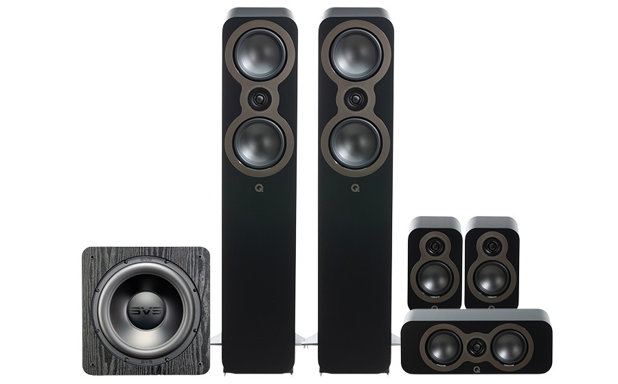 Q Acoustics 3050c + 3010c + 3090c + SB 2000 Pro - 53134