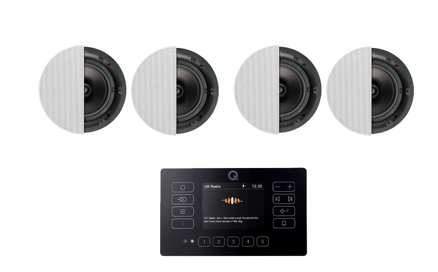 Q Acoustics E120 + Qi65C 4 - 53399