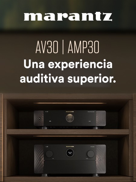 Marantz AV30 y AMP 30, una experiencia auditiva superior.