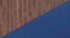 Walnut/Cobalt Blue