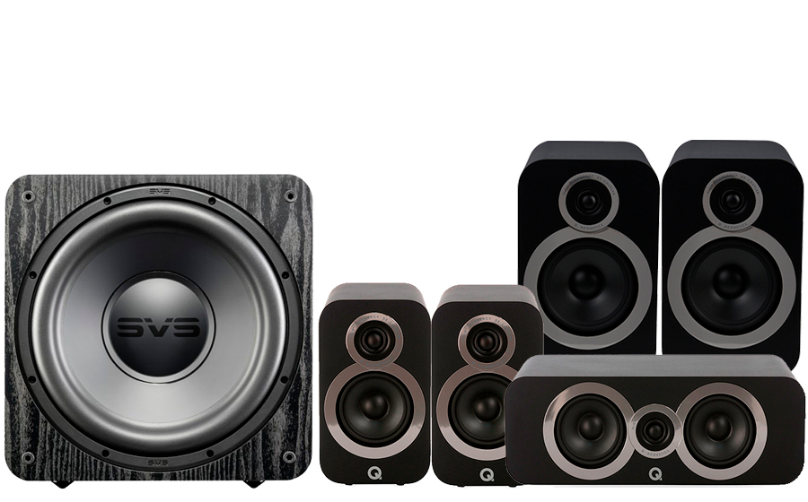 Q-Acoustics 3030i Cinema Pack + SB1000 PRO - 41361